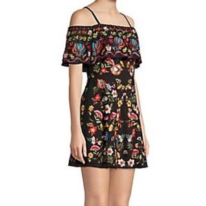 Alice + Olivia
Francina Cold-Shoulder Embroidery Dress